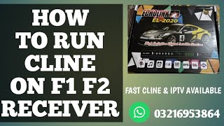 How to Play Cline on F1 F2 Receiver | How to do Software in F1 F2 Receiver screenshot 1