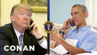 Trump Calls Obama To Complain About Nordstrom | CONAN on TBS