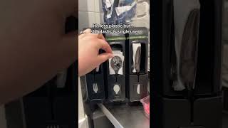 reducing plastic at the airport ✈️
