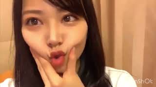 白間美瑠　キス顔