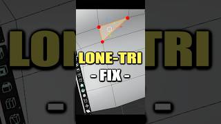 Blender: Lone Triangle FIX