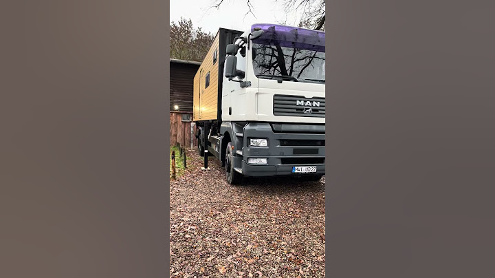 Tiny House LKW Rückgabe an Heiligabend 2022