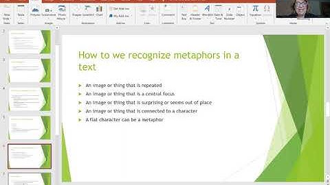 Literary Analysis The Metaphor