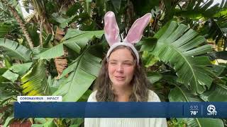Student helps continue Easter tradition
