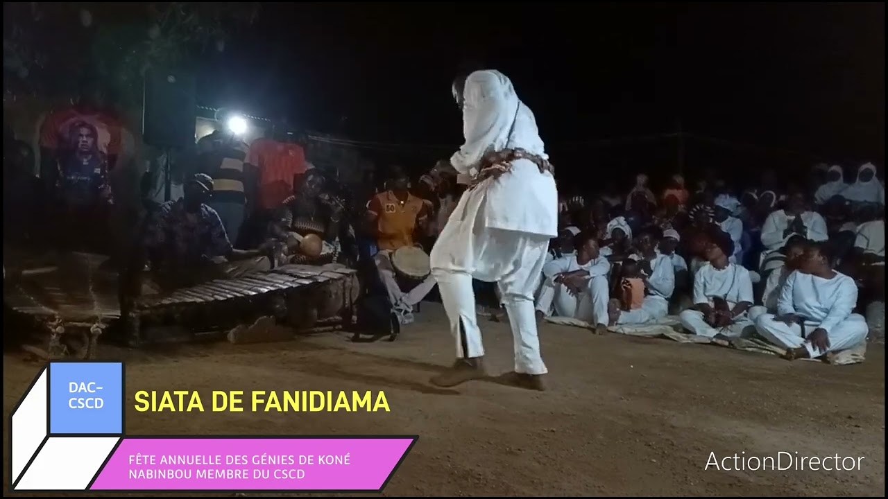 SIATA DE FANIDIAMA ET LE BALAFON ( CÉRÉMONIE ANNUELLE DES GÉNIES DE KONÉ NABINBOU MEMBRE DU CSCD)