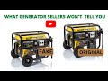 Simple ways of identifying a good and genuine generator