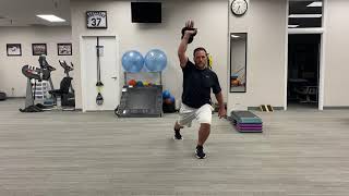 Functionally Fit: Kettlebell Sliding Split Squat