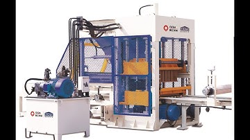 Fully Automatic Block Machine | Cement Block Machine QT6-15 in South Africa