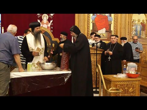 تمجيد الشهيد العظيم مارمينا العجايبى المعلم ابراهيم عياد