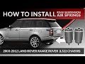 2003-2012 Range Rover L322 | How to Replace Rear Suspension Air Spring
