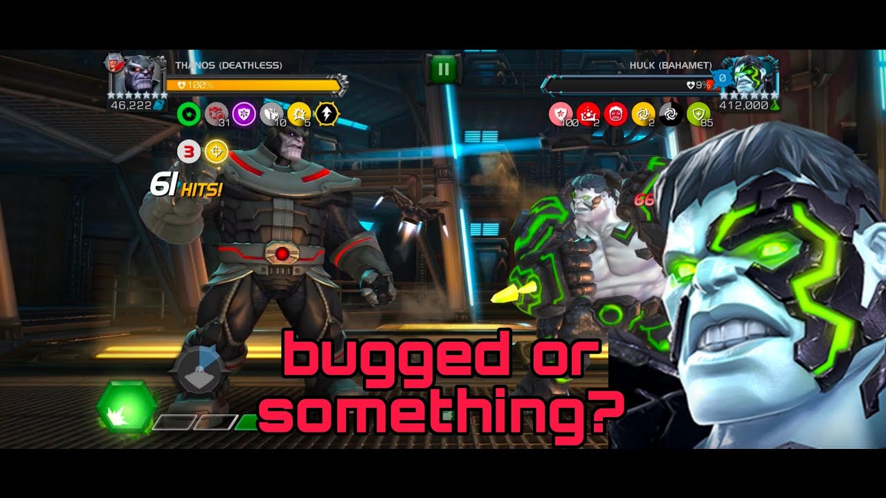Hulk Bahamet is BUGGED? - Marvel Contest of Champions 