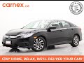 2018 Honda Civic EX Black - CARNEX.CA Stock#W30971