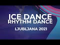 LIVE 🔴 | Ice Dance Rhythm Dance   |  Ljubljana  - 2021