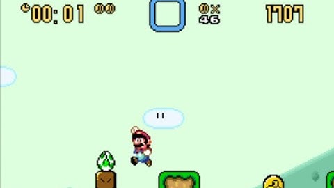 SMW Standard Easy romhack SMW Competition Cartridge (On Snes9x Emulator)