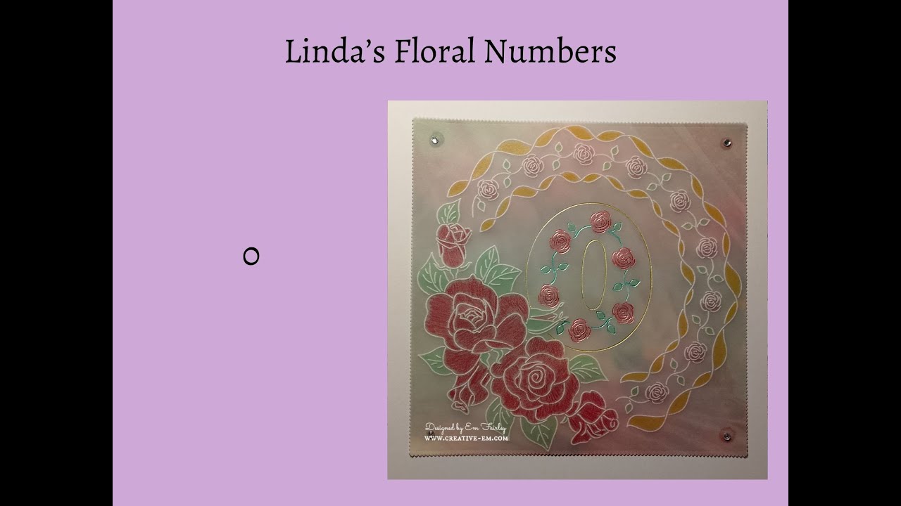 Linda's Floral Numbers - 0