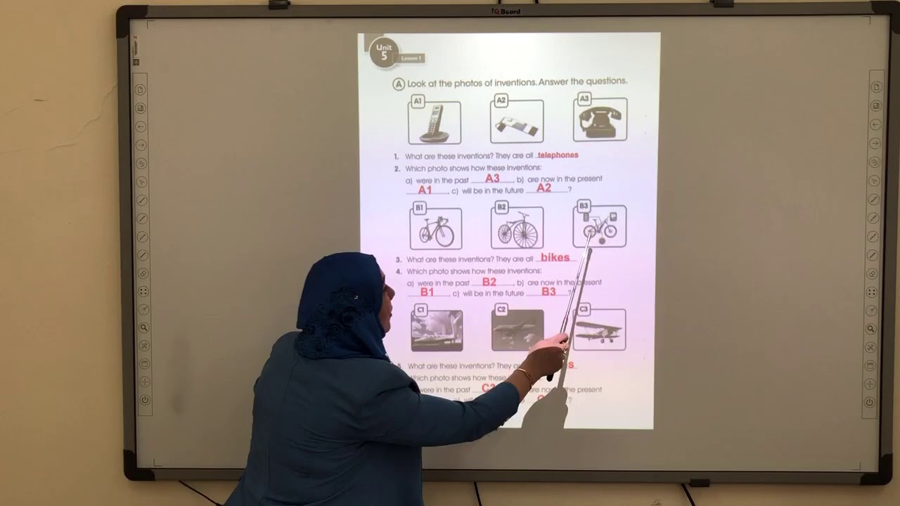 اللغة الانكليزية للصف السادس unit 5 lesson 1