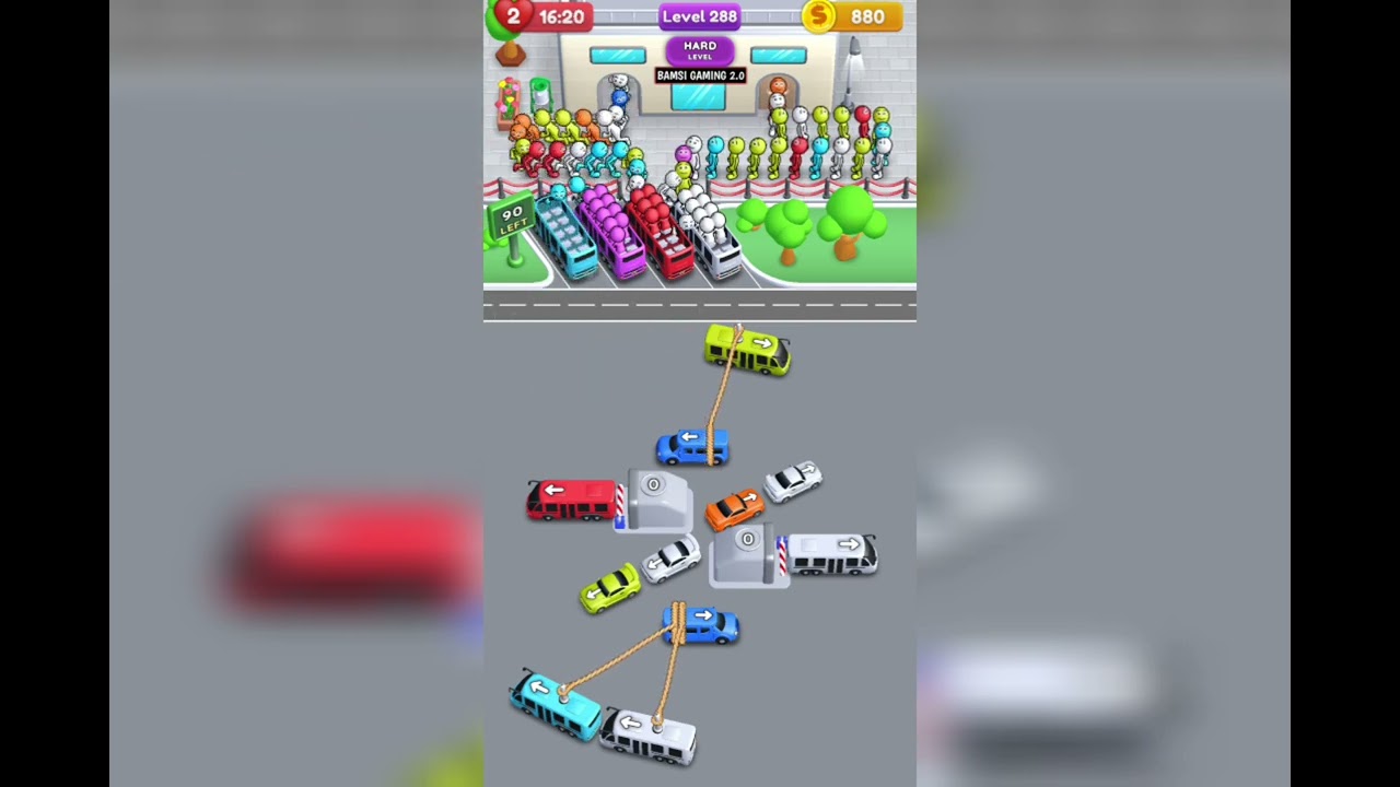 Crowd Express Level 286 Game Walkthrough Solution || Crowd Express