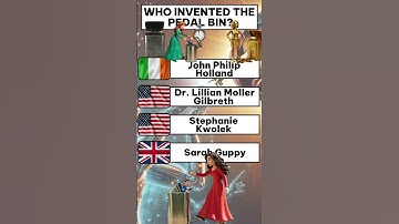 Who Invented It, Quiz:  Do You Know Who Invented the Pedal Bin? #inventions #quiz #inventor