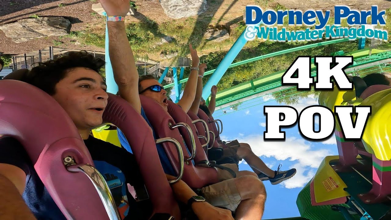 Hydra The Revenge On-Ride Reaction POV [4K] | Dorney Park 2022 - YouTube