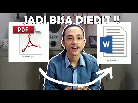 Video: 4 Cara Menyalin Teks dari PDF ke Dokumen Word