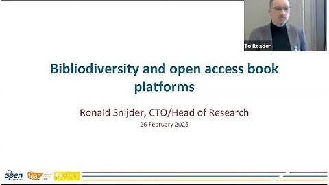 R2R 2025 - Lightning Talks - Bibliodiversity (Snijder)