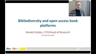 Celebrity R2R 2025 - Lightning Talks - Bibliodiversity (Snijder) Profile