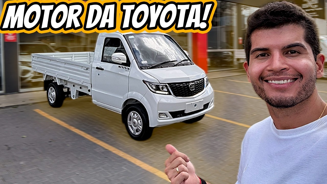 Effa V21 2026 - Mais barato que Fiat Strada e aceita CNH categoria B