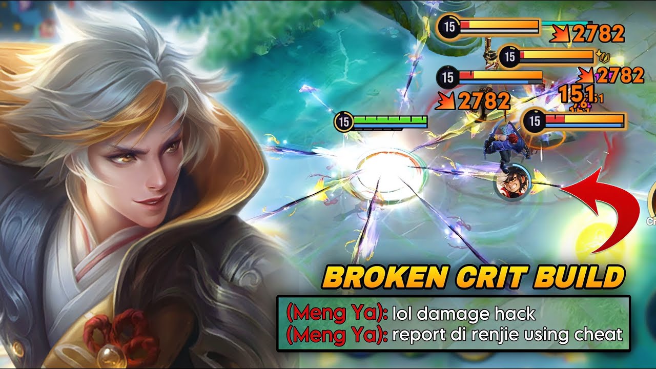 THIS DI RENJIE CRIT BUILD WILL MAKE HIM META & BULLY ENEMIES EASILY IN LATE GAME! | HONOR OF KINGS