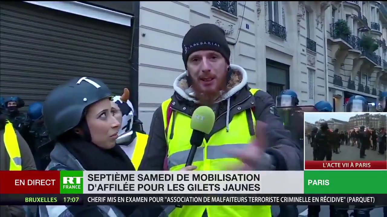 Manifestation Gilets Jaunes Lille Acte 7