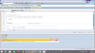 SAP ABAP - ALV REPORT (Interaction to screen)- PART 2