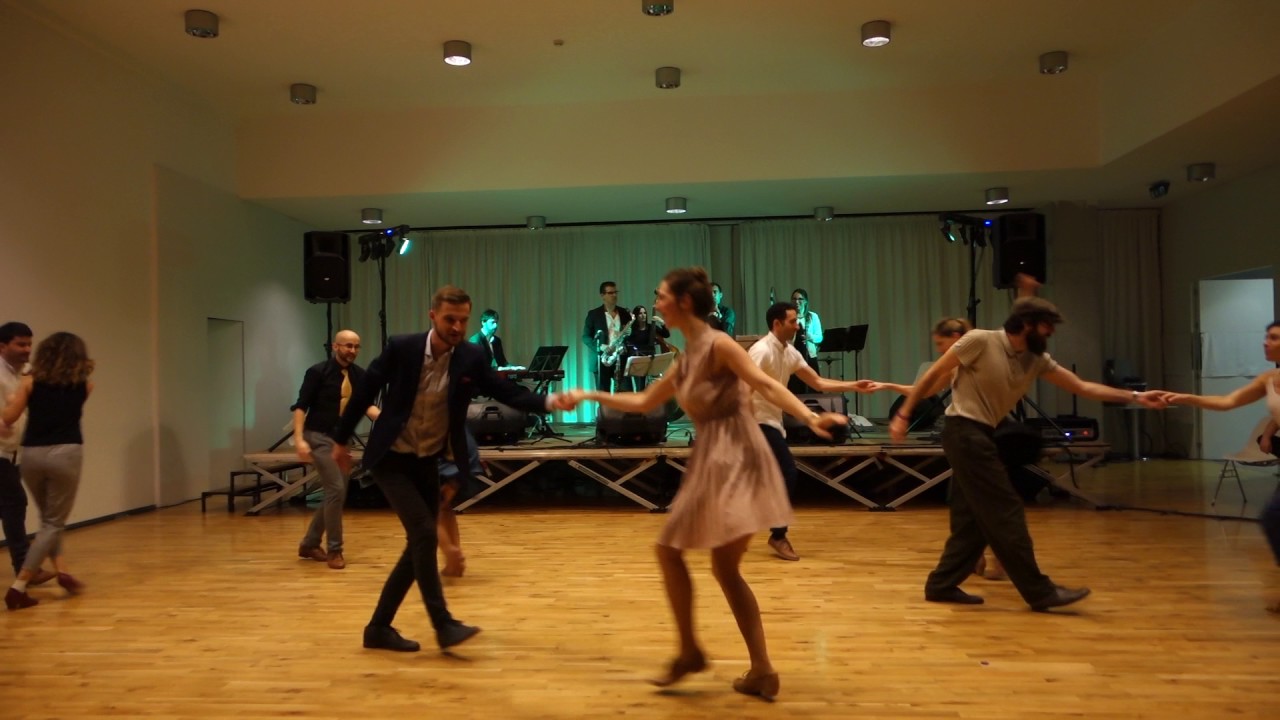 Mini coreo Martynas & Lee - Fiesta Navidad Pamplona Swing
