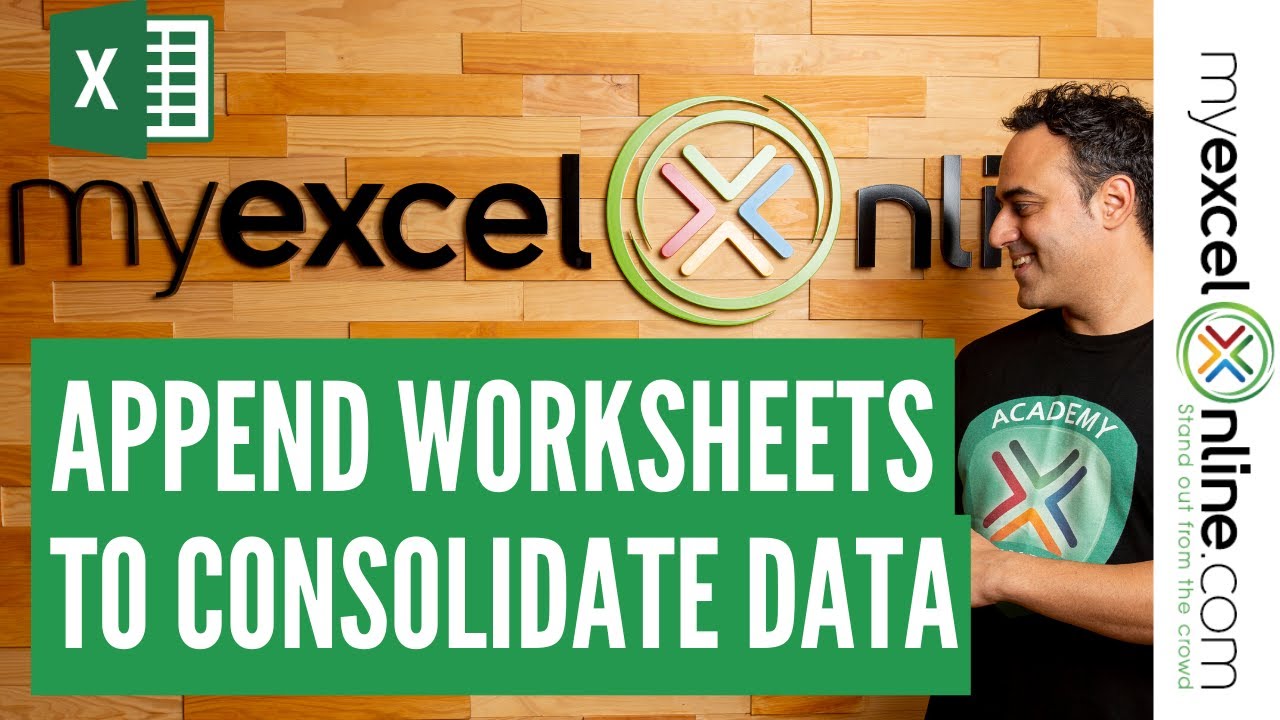 how-to-append-worksheets-to-consolidate-data-with-excel-power-query-youtube