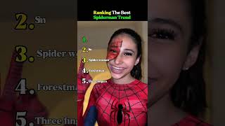Ranking The Best Spiderman Trend