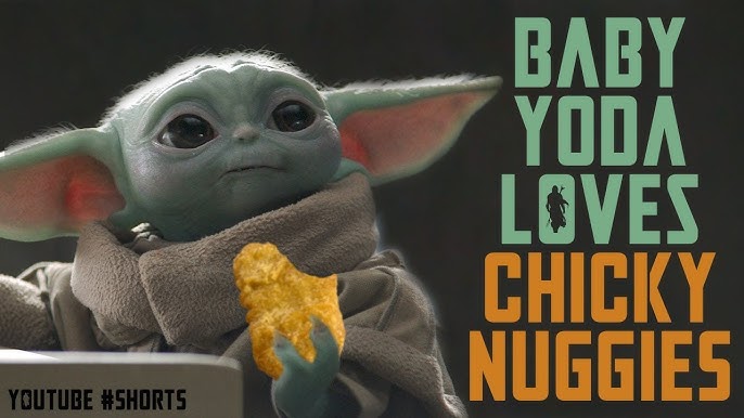 Baby Yoda Loves Chicky Nuggies Shorts Youtube Baby Yoda Loves Chicky Nuggies Shorts Youtube