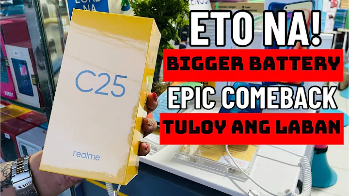 REALME C25 UNBOXING and SPECS (2021) First Impression