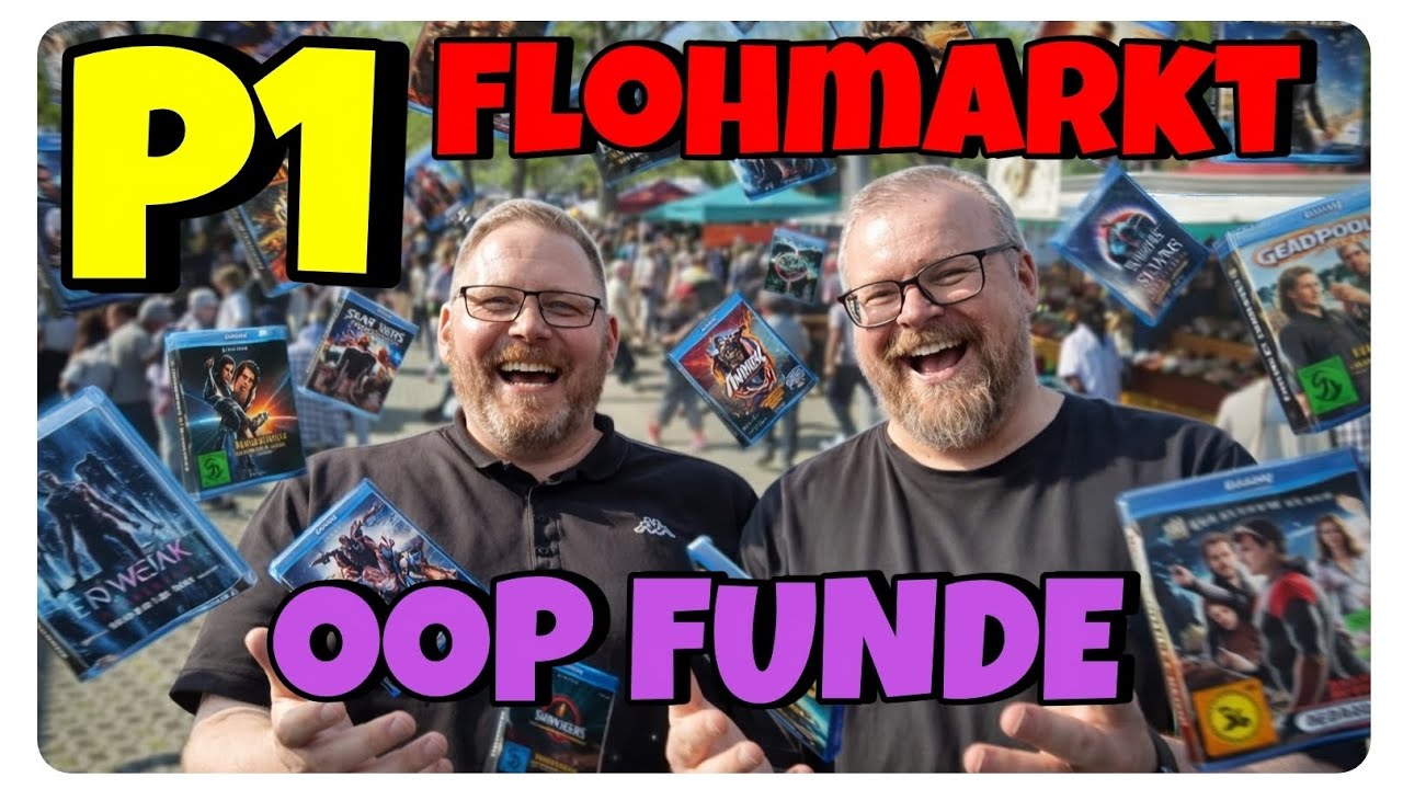 🟥KLASSE FILM FUNDE vom P1 FLOHMARKT🟨