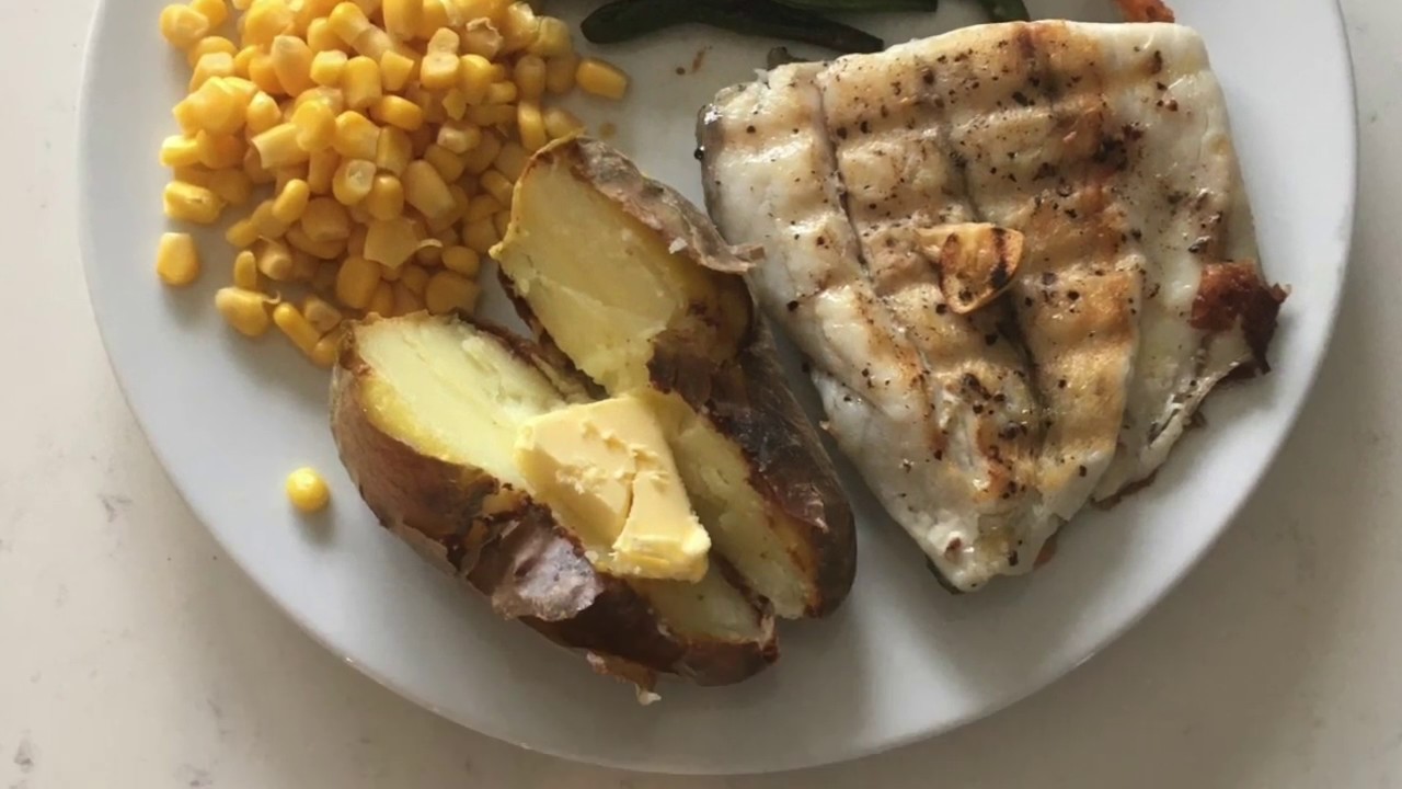 Andrew Yang's Air Fry Barramundi - YouTube
