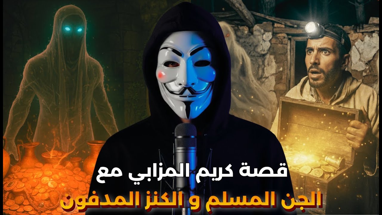 قصة كريم مول الكاميو اللي ساعد الجن المسلم وهوما شكروه و عطاوه كنز ديال الذهب مدفون | قصة مرعبة