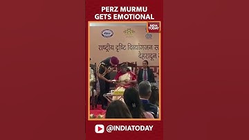 Thumbnail of President Droupadi Murmu Gets Emotional As Visually Impaired Students Sing Birthday Song For Her