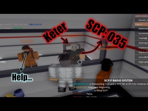 Roblox Scp 035 Testing Game Link In Disc Youtube - scpf turrets roblox