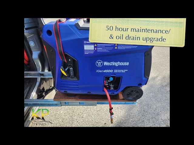 Step-by-step: how to put oil in Westinghouse generator