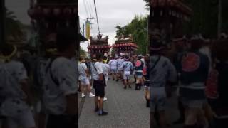 20170802-5 館山の祭り 上町の山車 楠見の山車