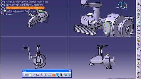 Catia V5 Tutorial 081   Multi View
