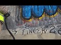#100w  Wall graffiti cleaning machine #youtube