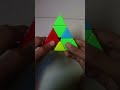 pyramid ko solve karne mein kam aaye #shorts #cube