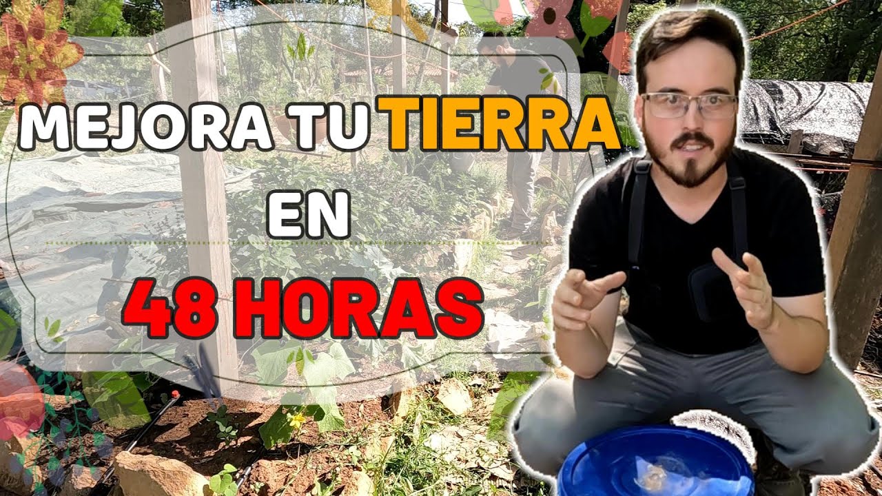 Como MEJORAR TU SUELO con SOLUCION DE MICROORGANISMOS la forma CORRECTA