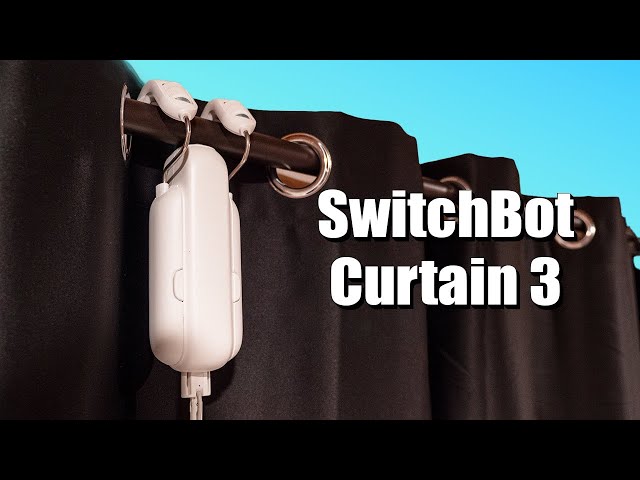 I tested SwitchBot's new Curtain 3 robot and it made me feel like royalty