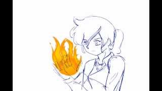 Fireball summon rough animation