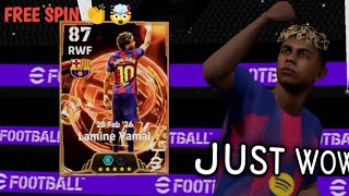 FREE SPIN 🎁 LAMINE YAMAL 🚀🤯#Gameplay#GamingHighlights#GamingCommunity#FreeFire#efootball