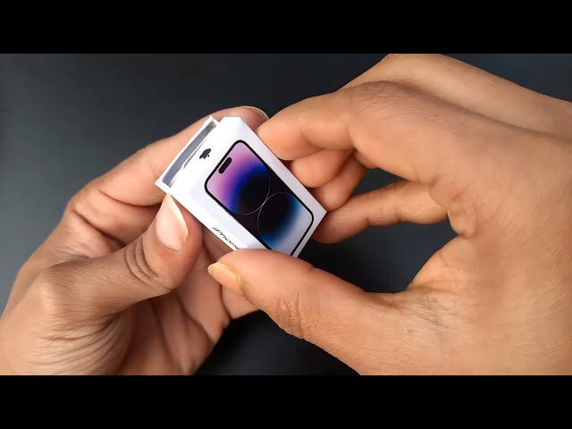 iPhone 14 Pro Max Miniature Unboxing 